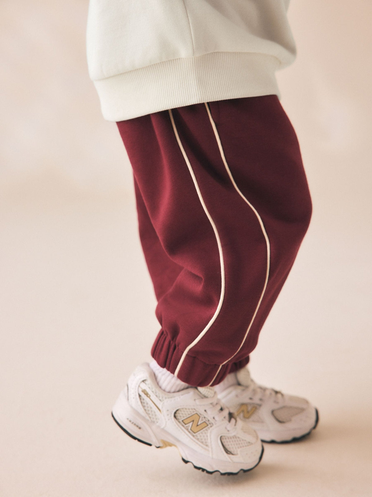 Dsiney Kidz - Burgundy Red Crew Neck Joggers Set (3mths-7yrs) image 5