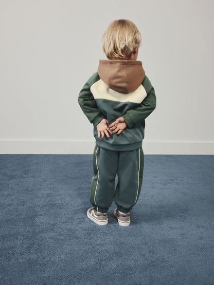 Dsiney Kidz - Blue/Green Colour Block Hoodie and Joggers Set (3mths-7yrs) image 3