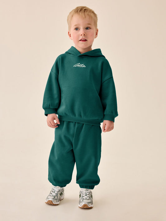 Dark Green Hoodie and Joggers Set (3mths-7yrs) image 1