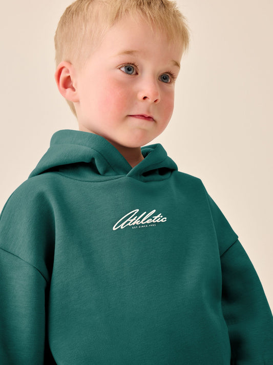 Dark Green Hoodie and Joggers Set (3mths-7yrs) image 2