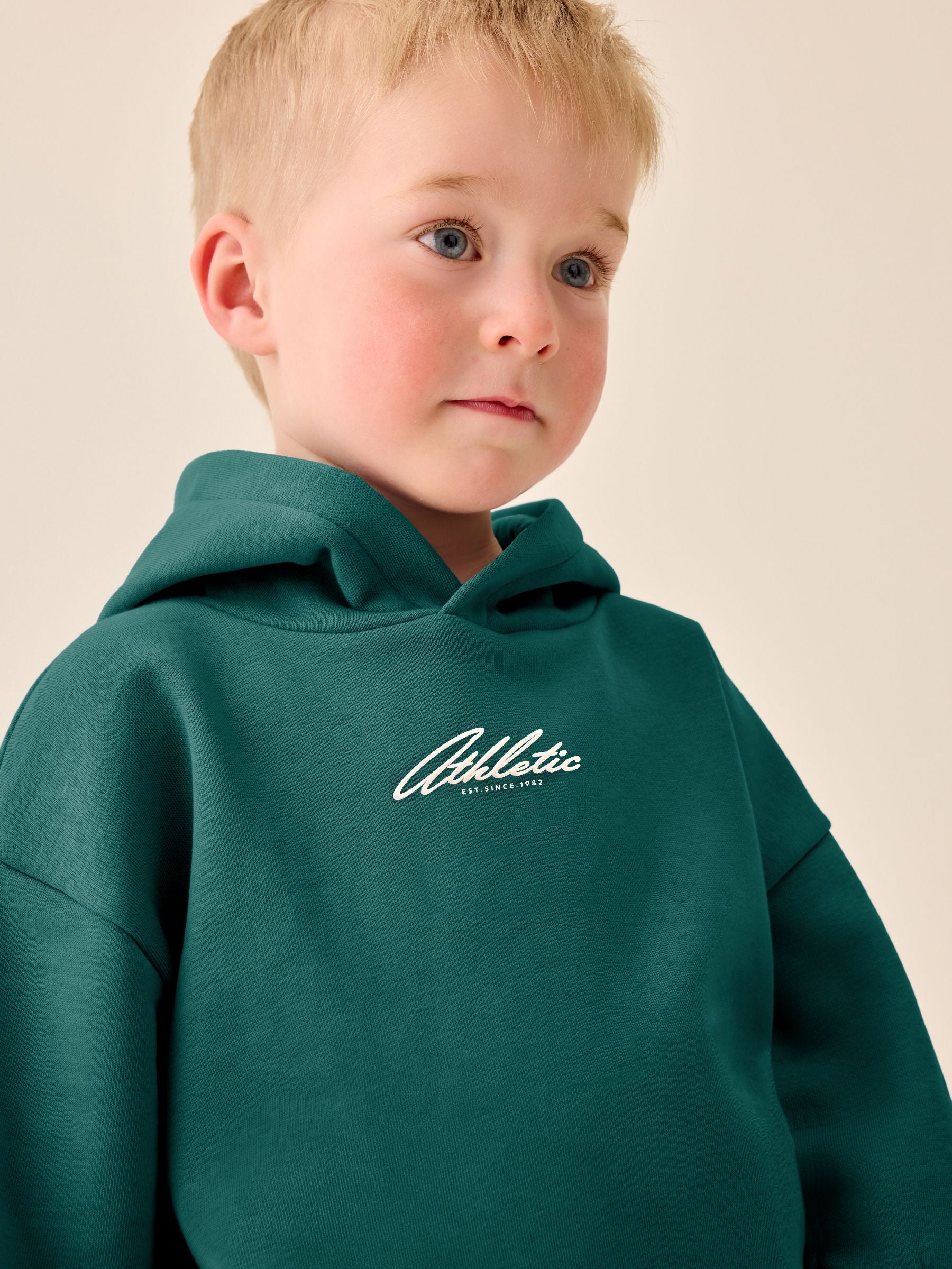 Dsiney Kidz - Dark Green Back Print Hoodie and Joggers Set (3mths-7yrs) image 4