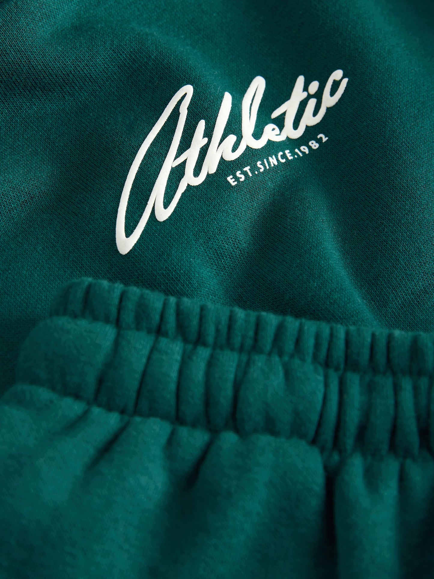 Dsiney Kidz - Dark Green Back Print Hoodie and Joggers Set (3mths-7yrs) image 9