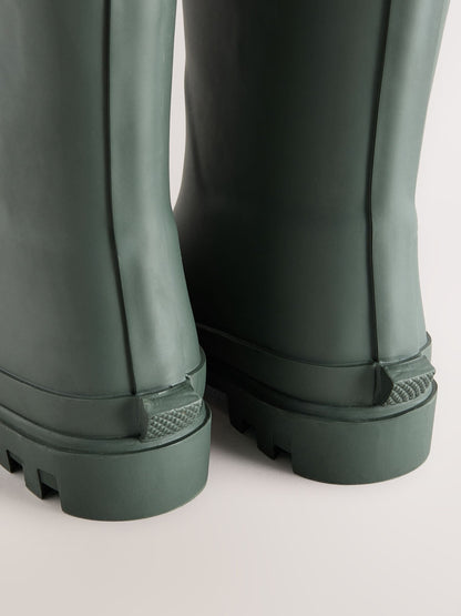 Khaki Green Standard Fit (F) Buckle Wellies image 4