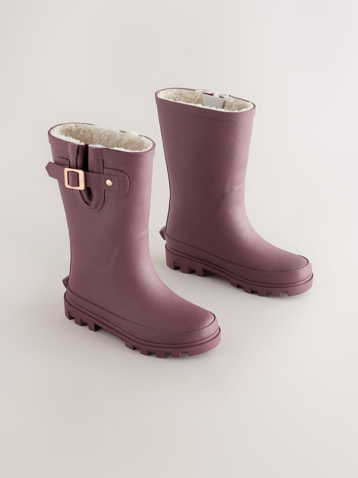 Burgundy Red Standard Fit (F) Buckle Wellies image 1