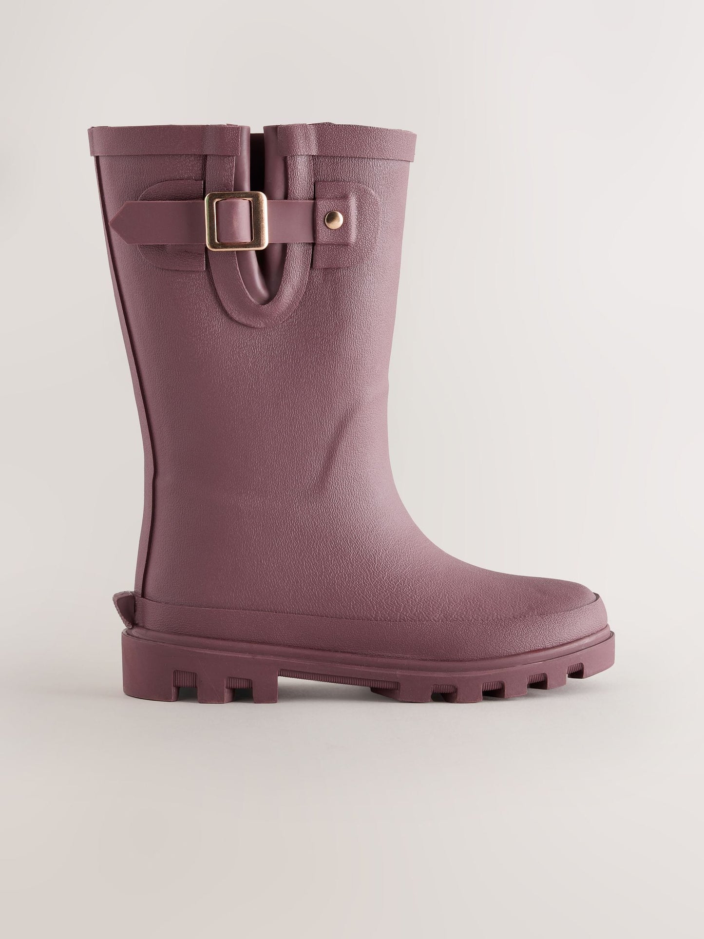 Burgundy Red Standard Fit (F) Buckle Wellies image 2
