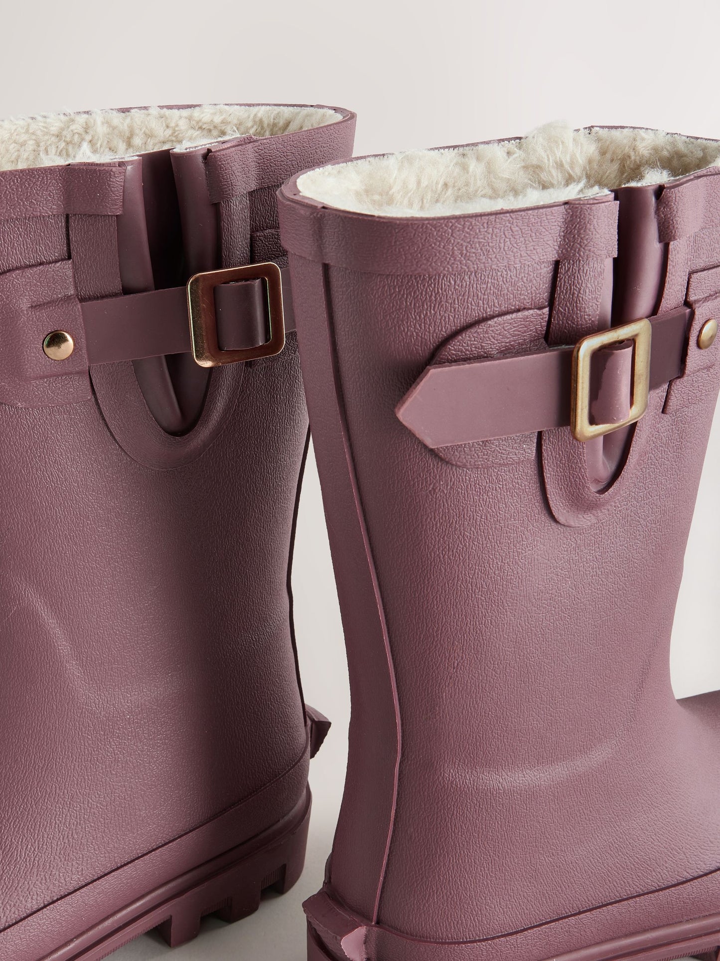 Burgundy Red Standard Fit (F) Buckle Wellies image 5