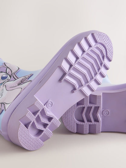 Lilac Purple Lilo and Stitch Wellies image 3