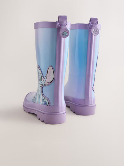 Lilac Purple Lilo and Stitch Wellies image 4
