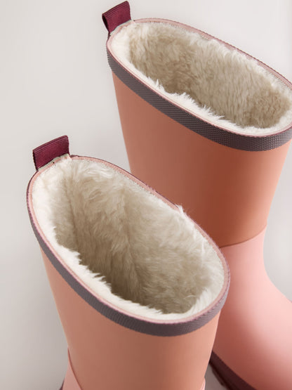 Muted Colour Block Standard Fit (F) Wellies image 5