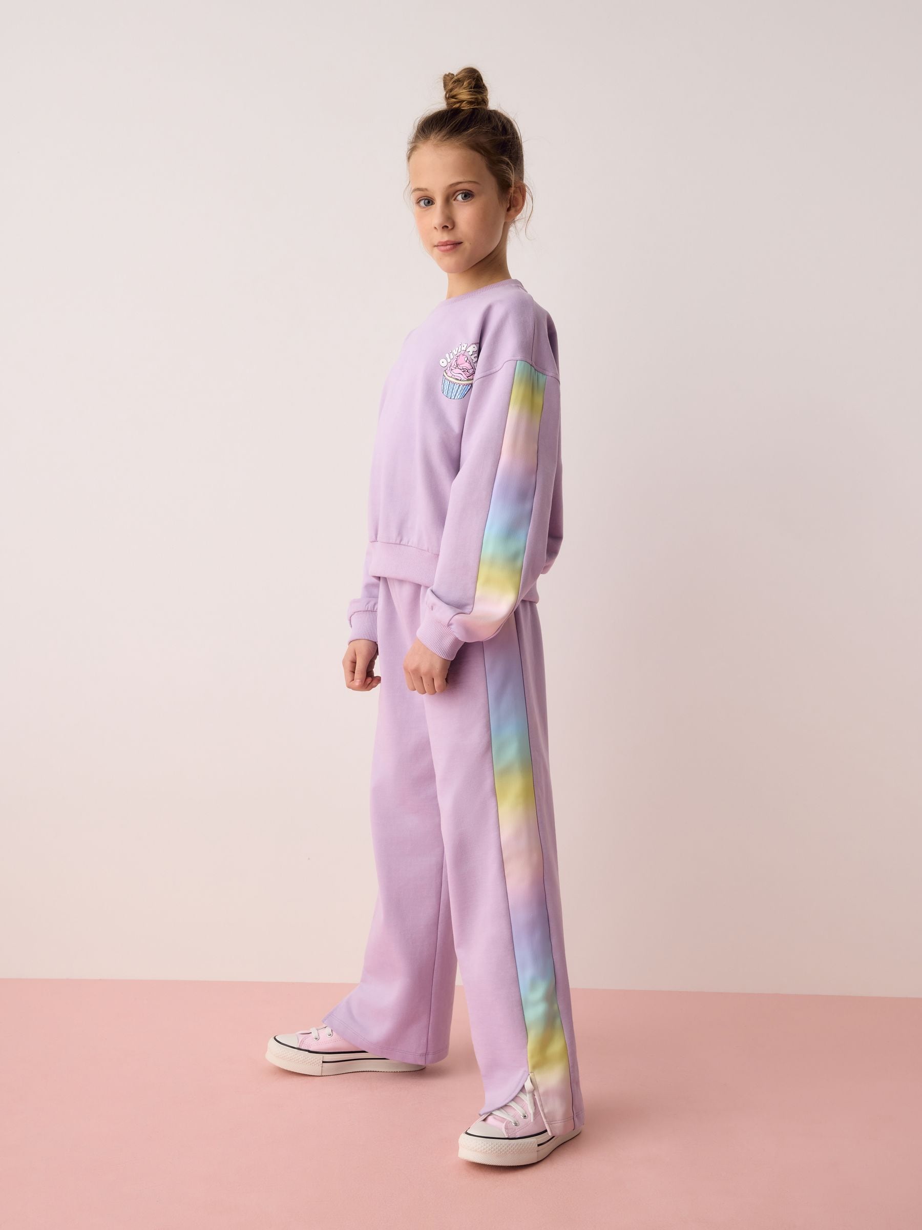 Dsiney Kidz - Olivia Rubin Ombre Panel Cupcake Sweat & Joggers 2 Piece Set image 1