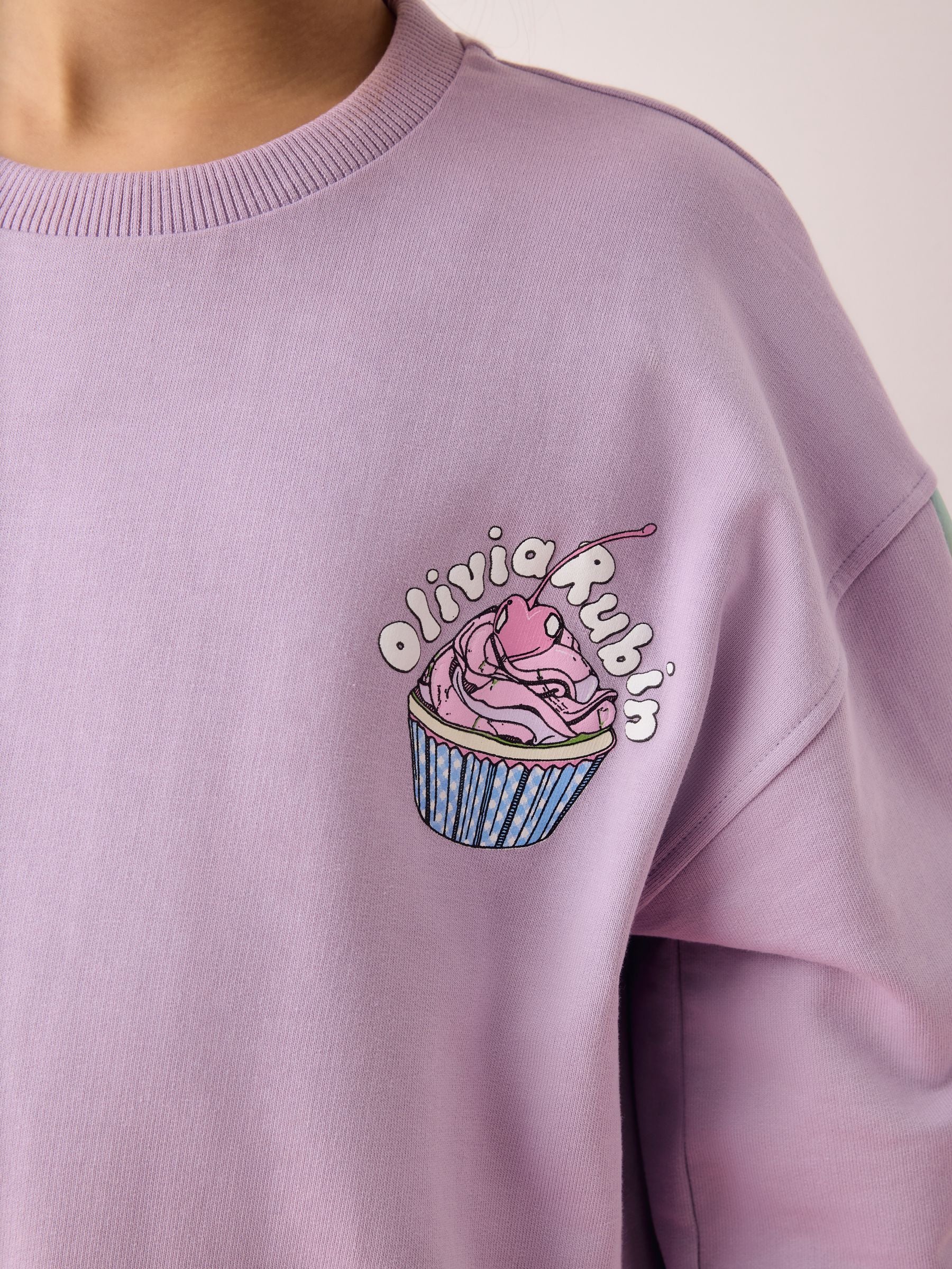 Dsiney Kidz - Olivia Rubin Ombre Panel Cupcake Sweat & Joggers 2 Piece Set image 6