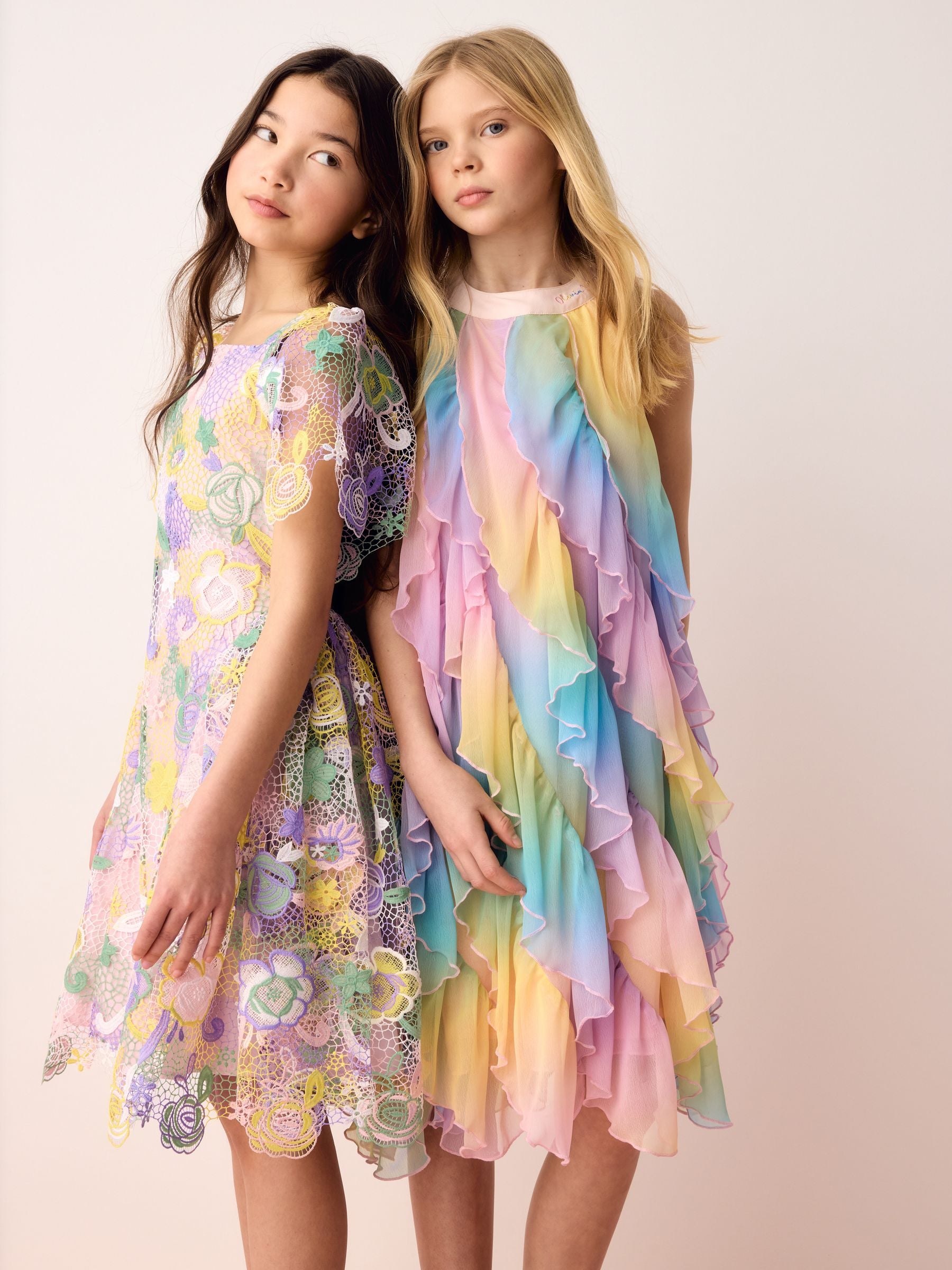 Olivia Rubin Floral Angel Sleeve Lace Dress image 9