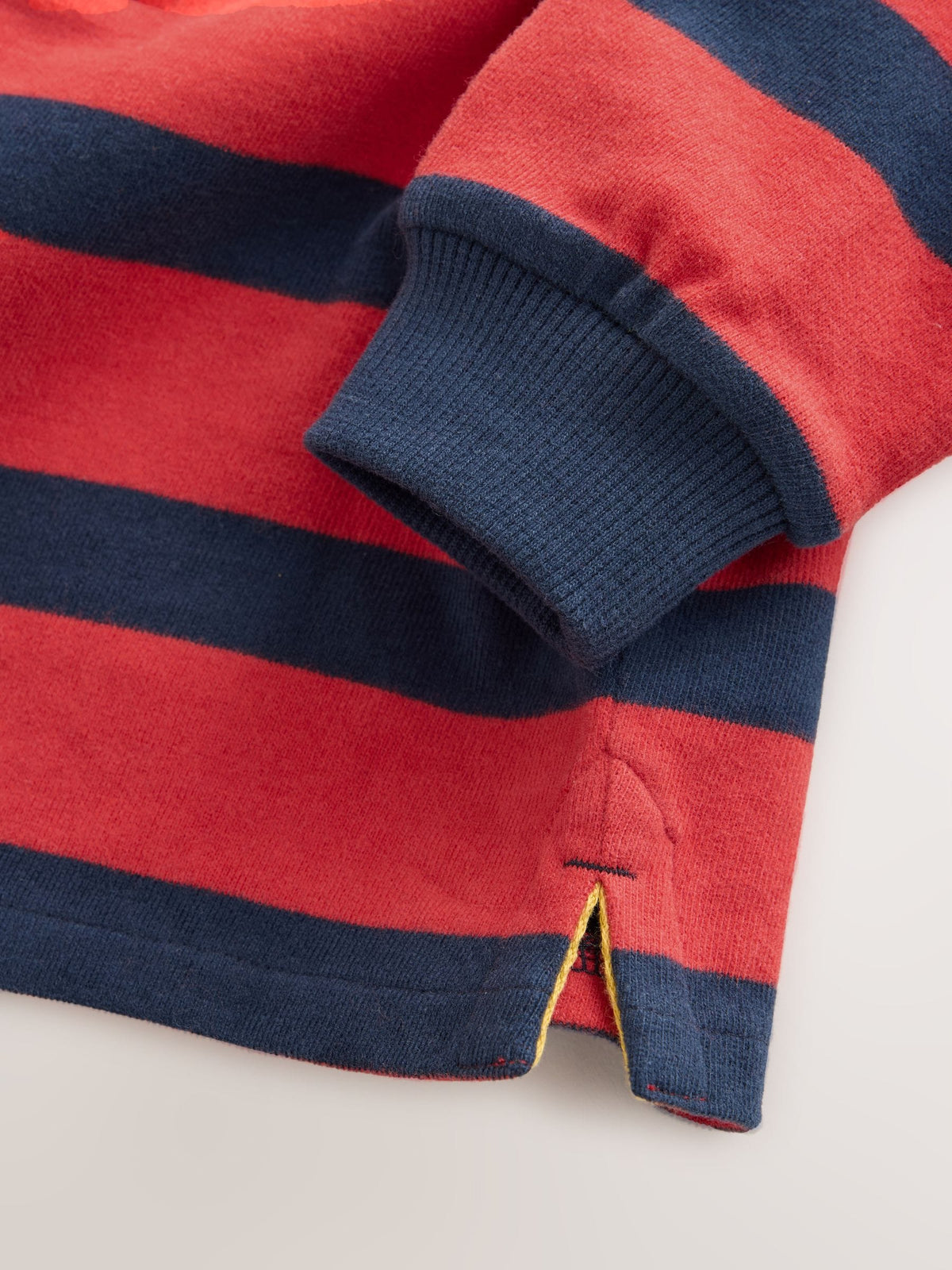 Dsiney Kidz - Navy/Red Long Sleeve Rugby Polo Top (3mths-7yrs) image 8