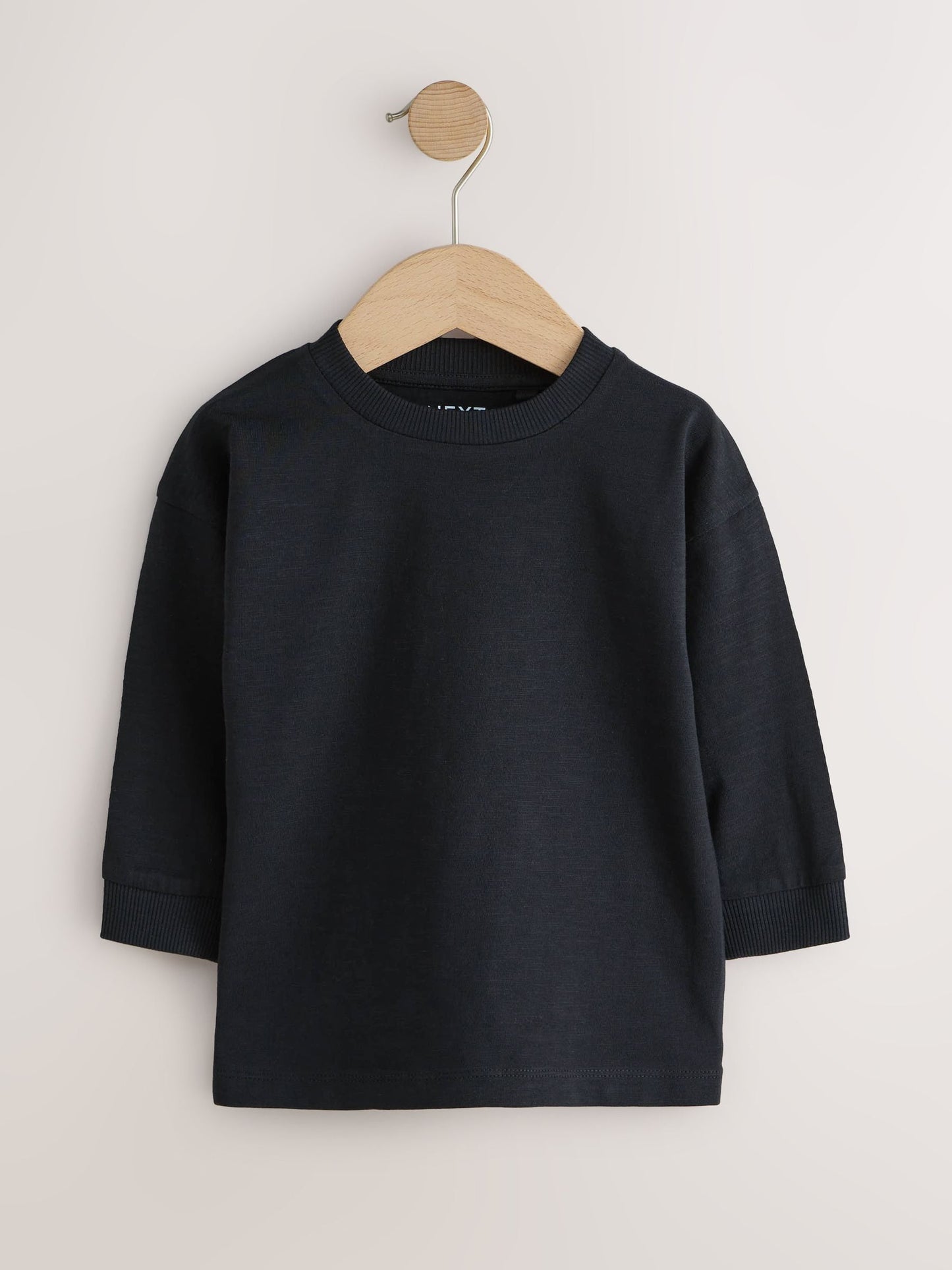 Dsiney Kidz - Monochrome Plain Stripe Long Sleeve T-Shirts 5 Pack (3mths-7yrs) image 8