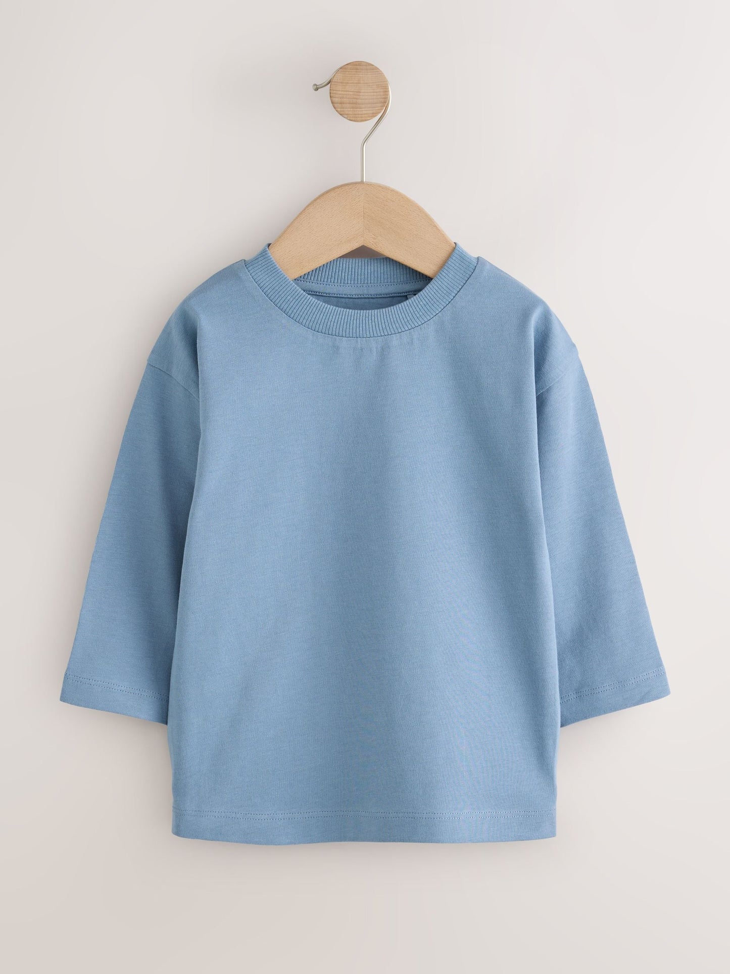 Dsiney Kidz - Blue/Navy Long Sleeve T-Shirts 5 Pack (3mths-7yrs) image 6