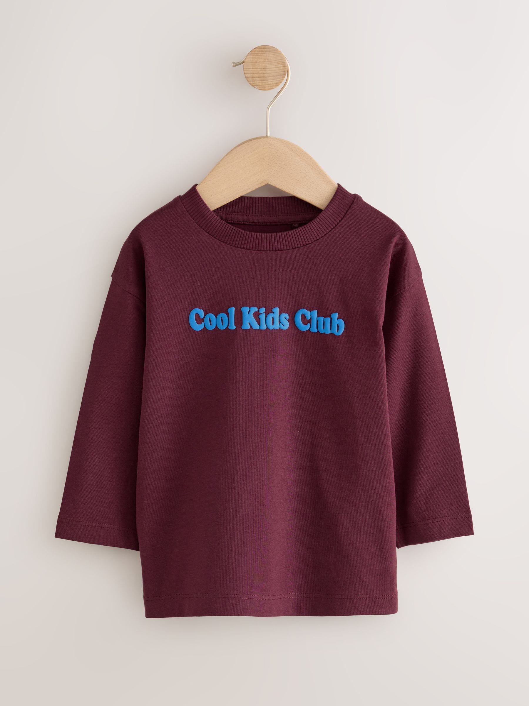 Multi Bright Fun Graphic Slogan Long Sleeve T-Shirts 5 Pack (3mths-7yrs) image 2