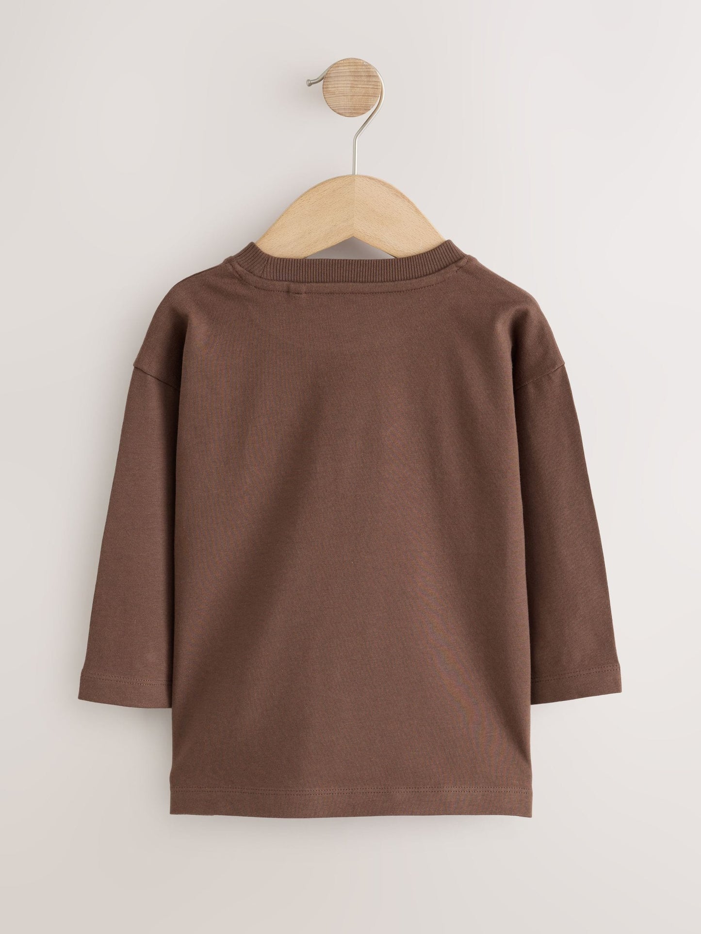 Dsiney Kidz - Mutli Blue / Berry / Green Happy Smile Slogan Long Sleeve Graphic T-Shirts 3 Pack (3mths-7yrs) image 5