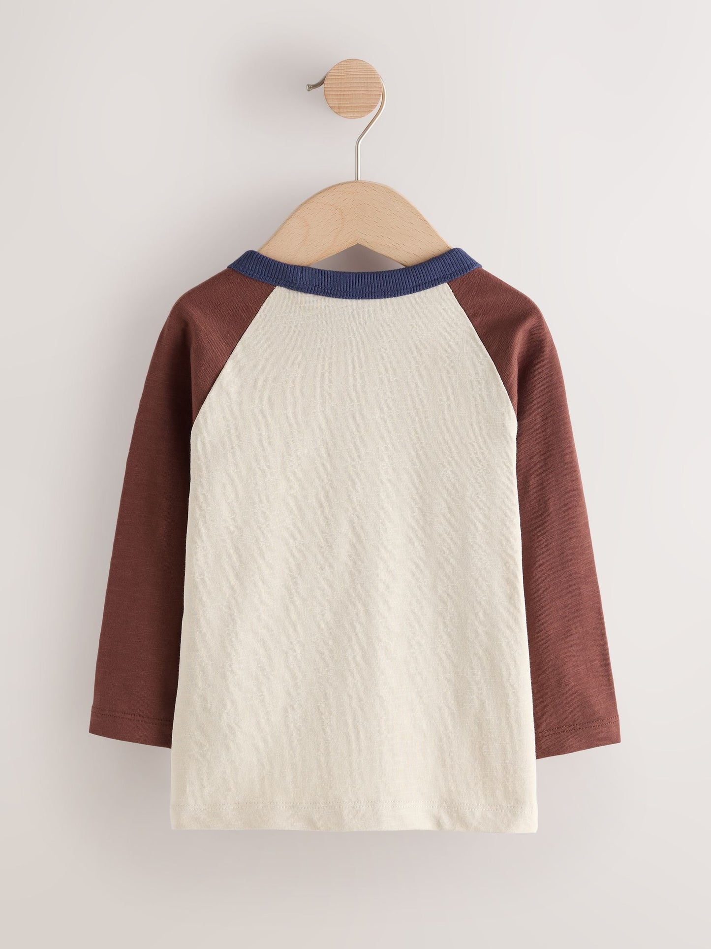 Dsiney Kidz - Red/Grey Varsity Long Sleeve Raglan T-Shirts 3 Pack (3mths-7yrs) image 5