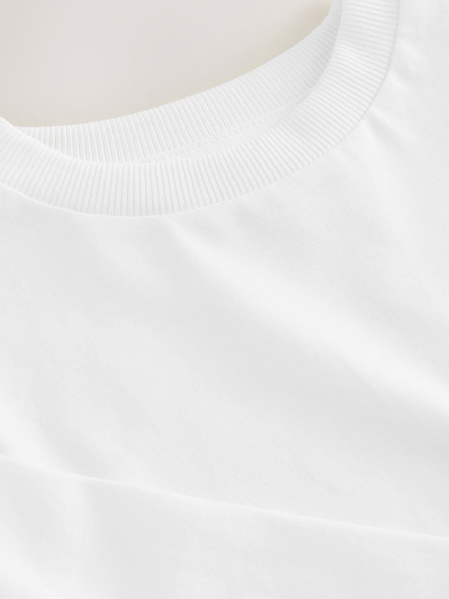 Dsiney Kidz - White Long Sleeve Plain T-Shirt (3mths-7yrs) image 4