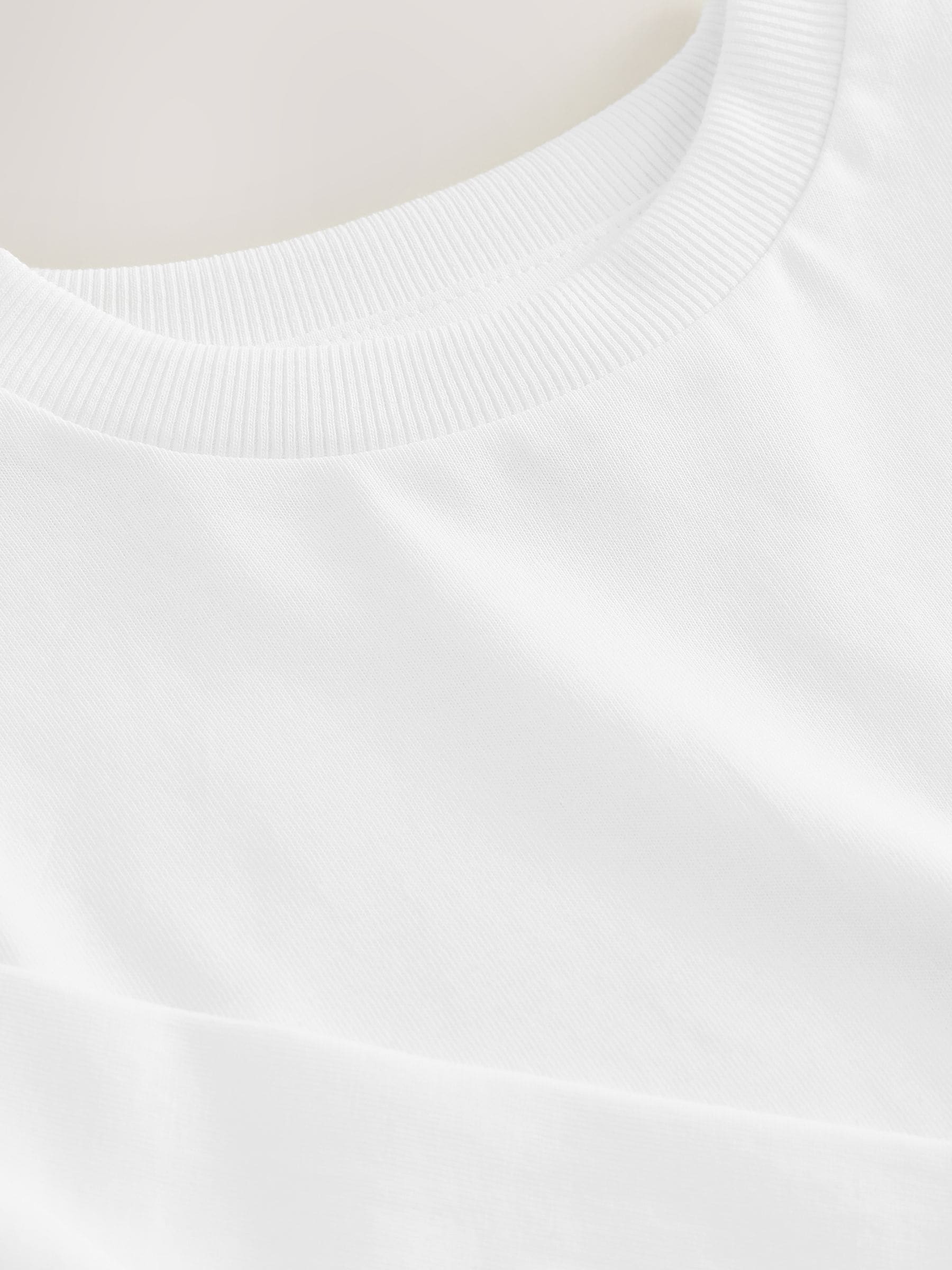 Dsiney Kidz - White Long Sleeve Plain T-Shirt (3mths-7yrs) image 4