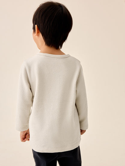 Dsiney Kidz - Neutral Long Sleeve Henley Neck T-Shirt (3mths-7yrs) image 2