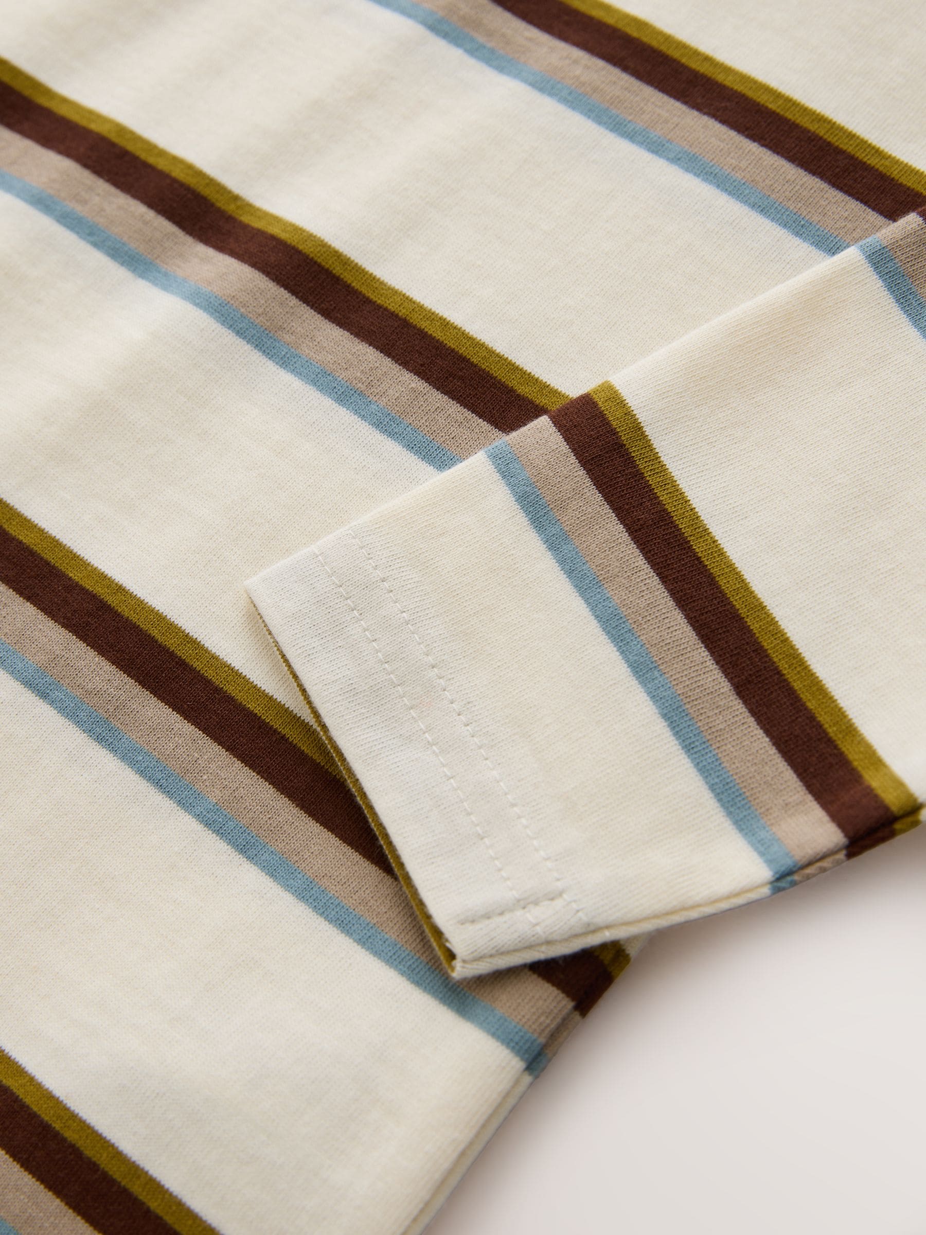 Dsiney Kidz - Brown/Ecru Stripe Long Sleeve Stripe T-Shirt (3mths-7yrs) image 8