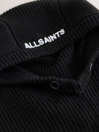 smALLSAINTS Black Logo Knitted Hood Hat - image 5