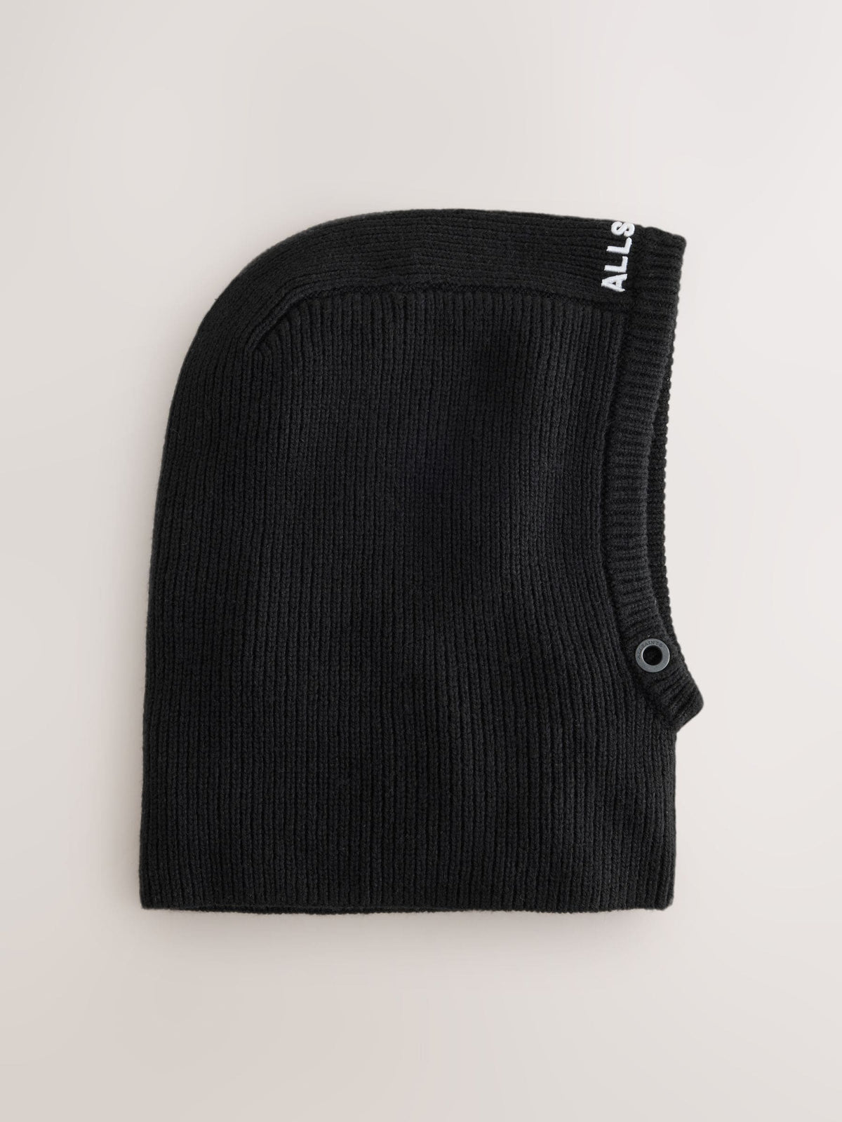 smALLSAINTS Black Logo Knitted Hood Hat - image 6