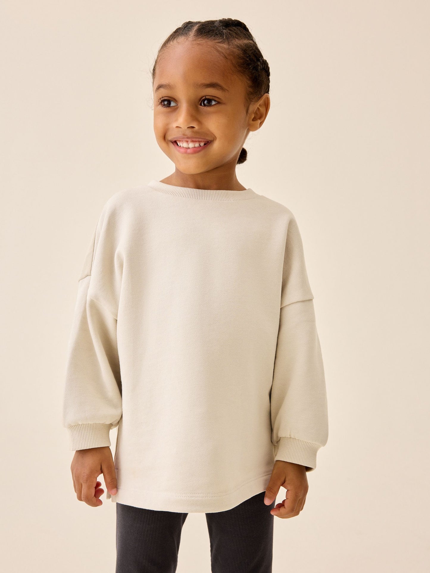 Dsiney Kidz - Off-White Long Sleeve Top and Leggings Set (3mths-7yrs) image 3