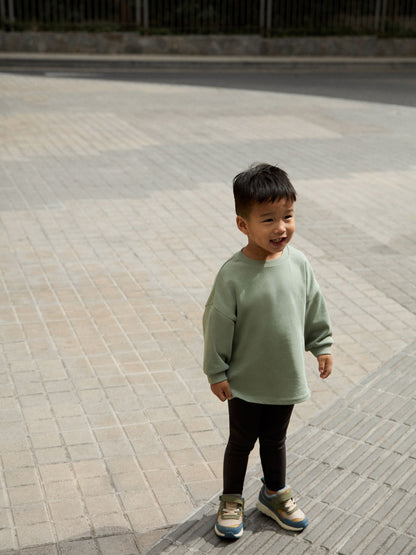 Sage Green Long Sleeve Top and Leggings Set (3mths-7yrs) image 1