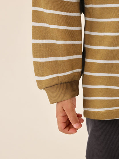 Mustard Stripe Long Sleeve Top and Leggings Set (3mths-7yrs) image 5