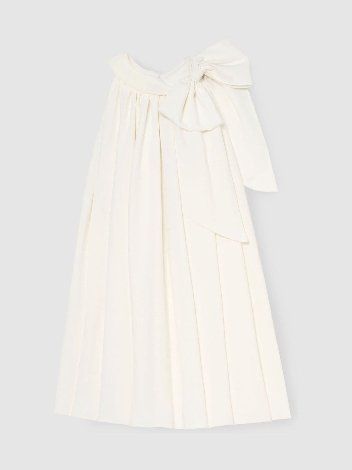 Angel & Rocket White Amelia White Bow Swing Dress image 3