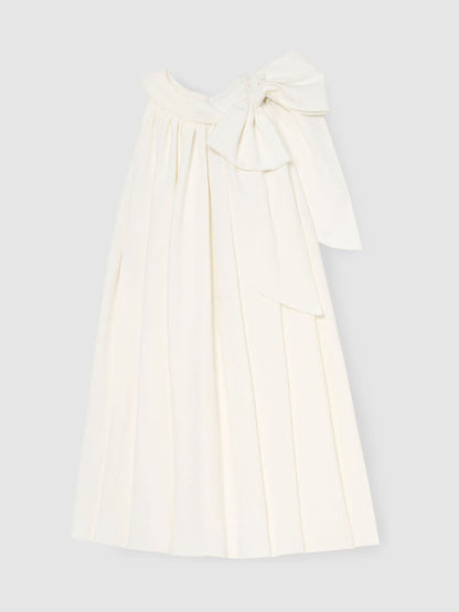 Angel & Rocket White Amelia White Bow Swing Dress image 3