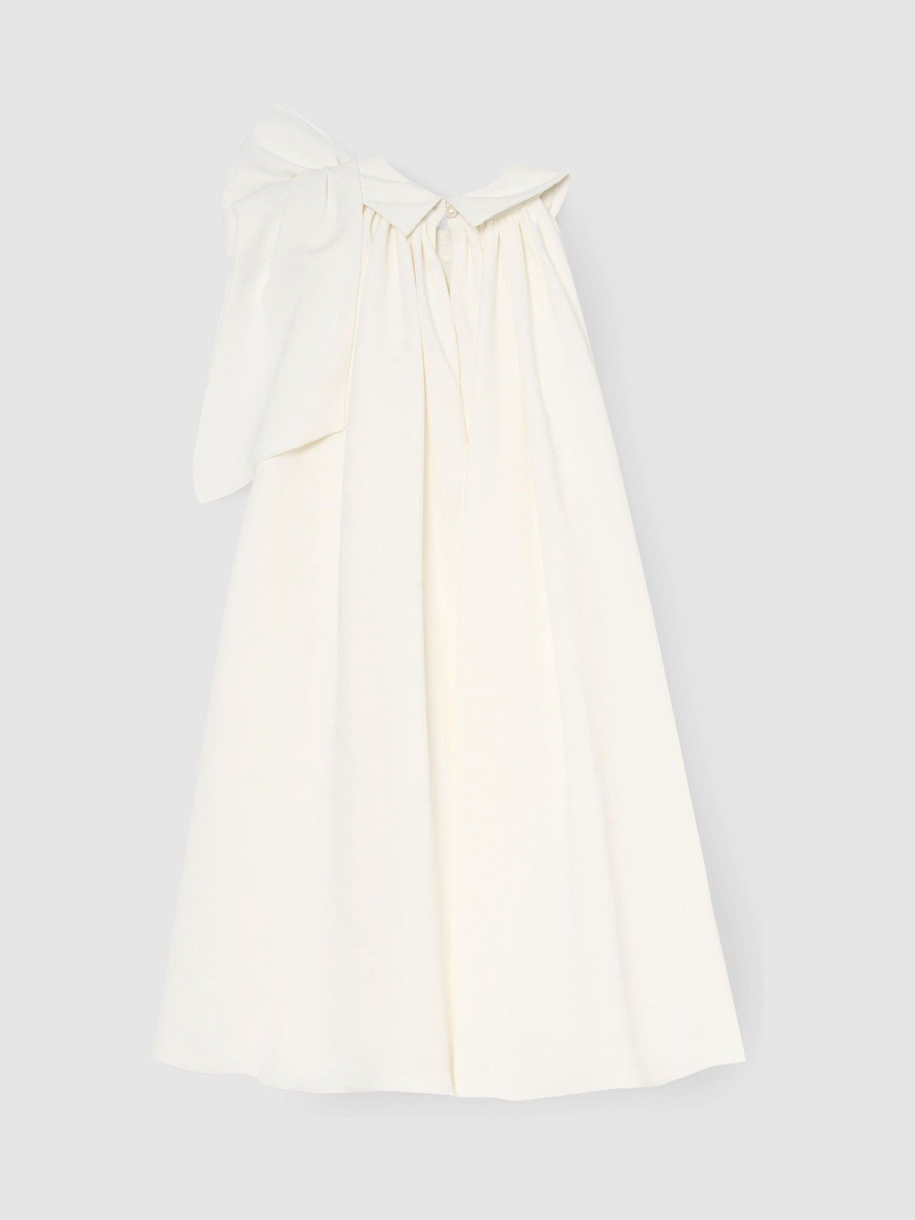 Angel & Rocket White Amelia White Bow Swing Dress image 4