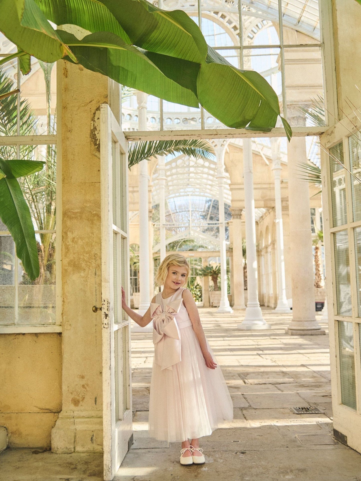 Angel & Rocket Pink Elizabeth Statement Bow Dress image 2