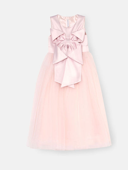 Angel & Rocket Pink Elizabeth Statement Bow Dress image 3