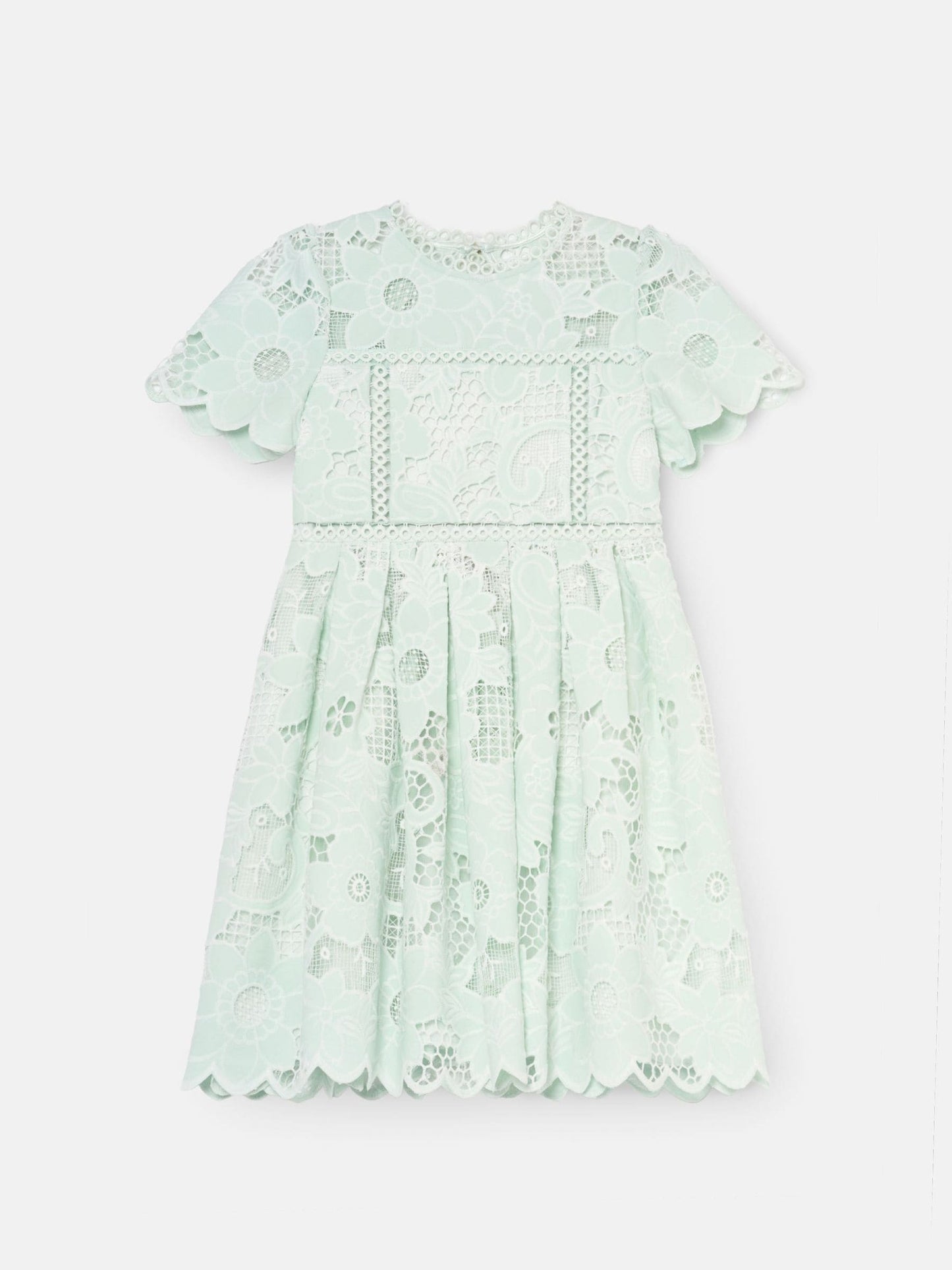 Angel & Rocket Green Maeva Lace Dress image 6