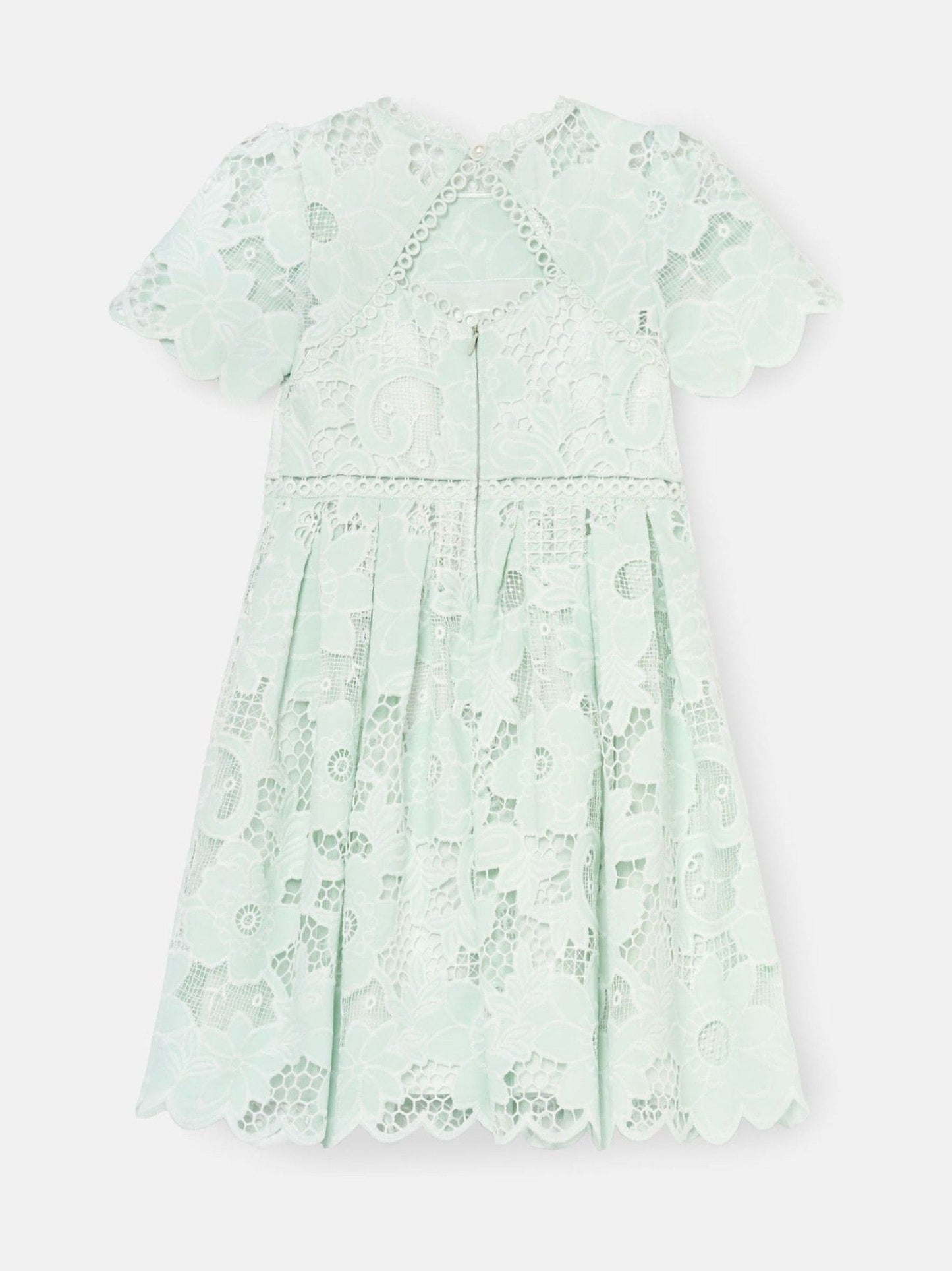 Angel & Rocket Green Maeva Lace Dress image 7