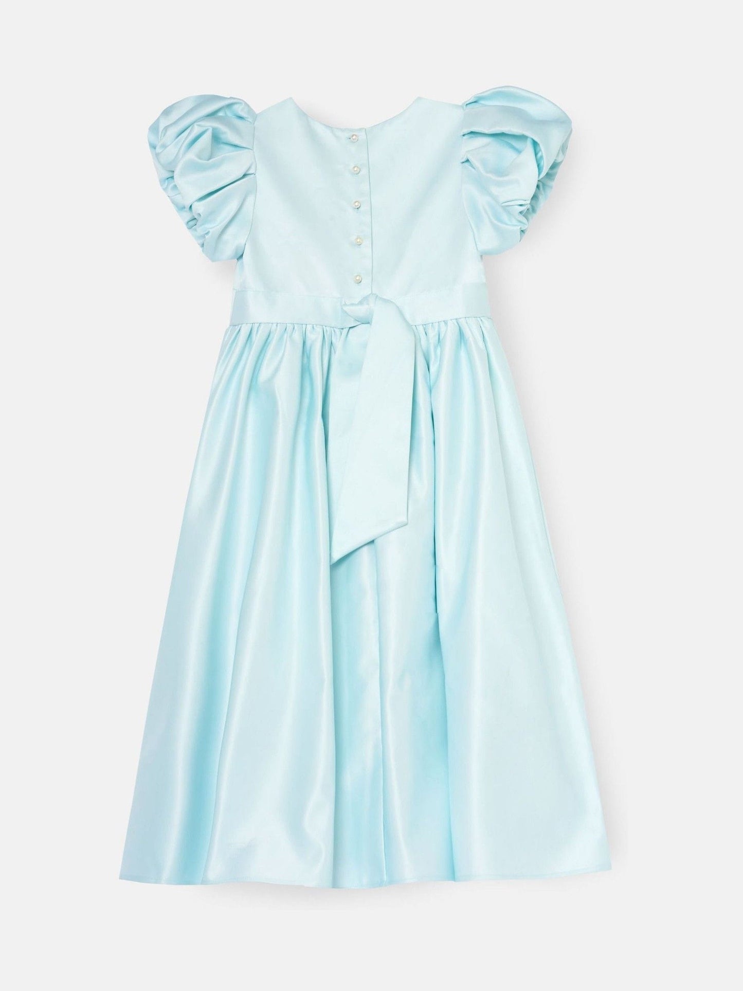 Angel & Rocket Blue Bluebell Structured Puff Sleeve Dress image 5