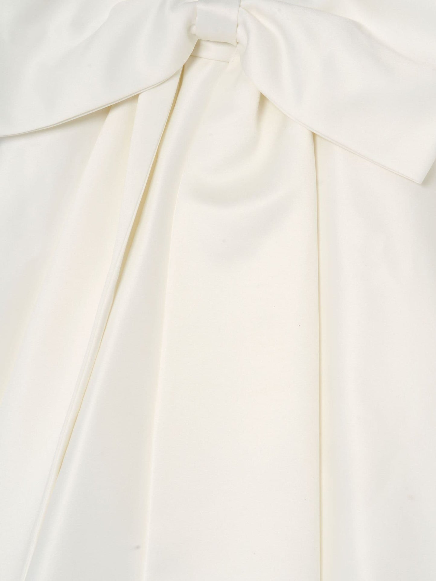 Angel & Rocket White Gabriella Bow Pleat Dress image 5