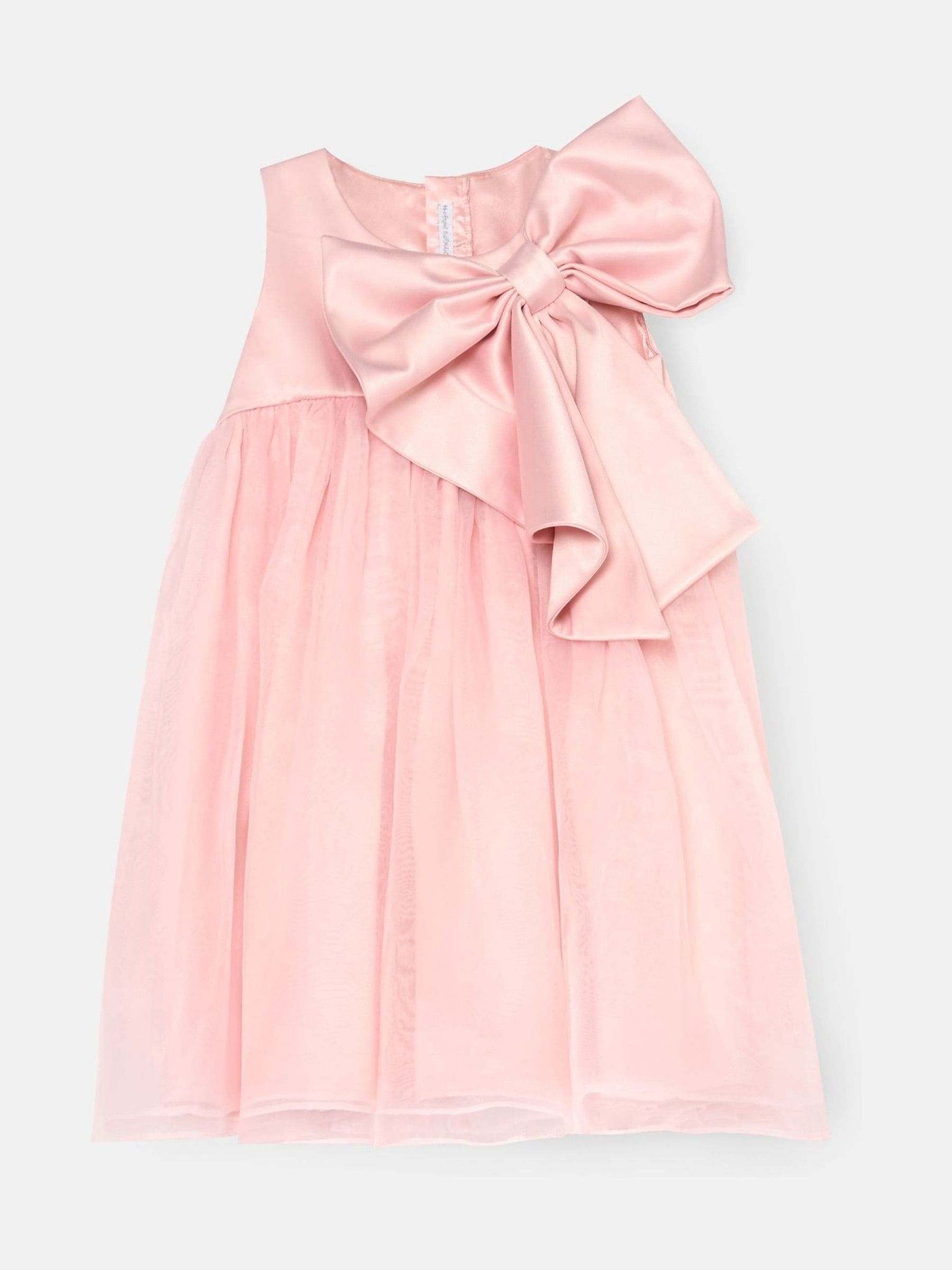 Angel & Rocket Pink Paris Blush Bow Dress image 5