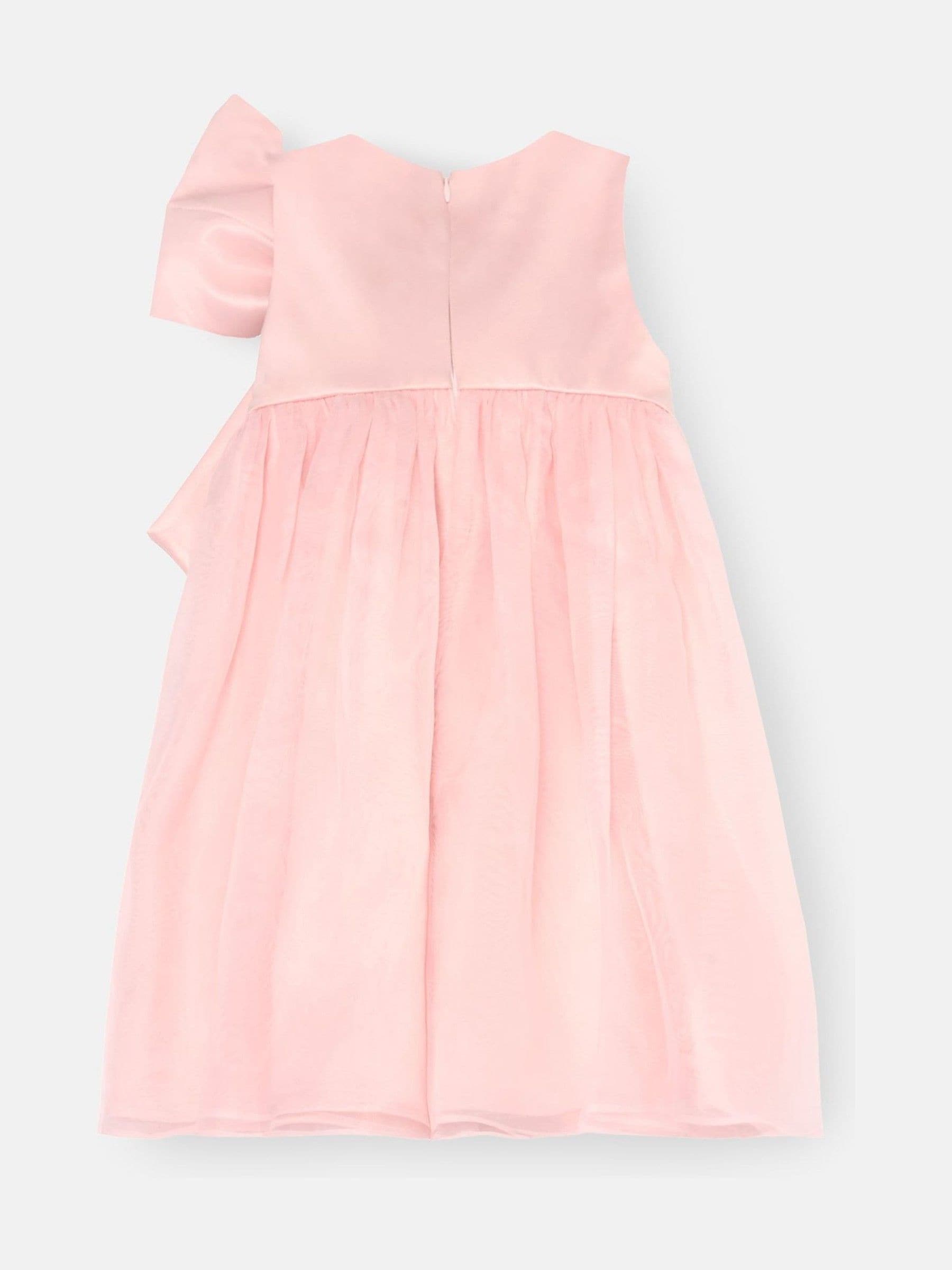 Angel & Rocket Pink Paris Blush Bow Dress image 6