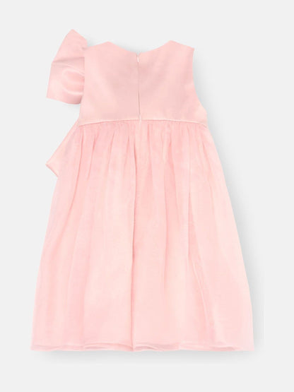 Angel & Rocket Pink Paris Blush Bow Dress image 6