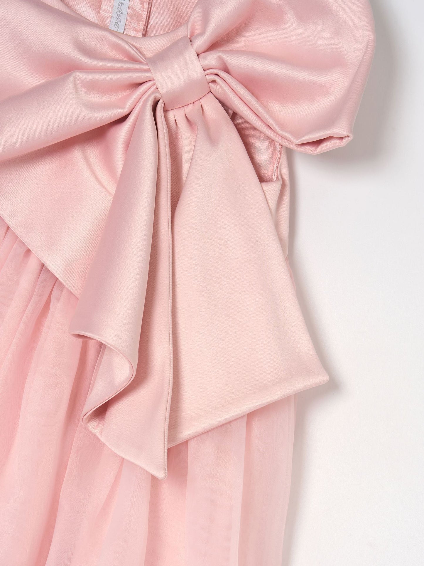 Angel & Rocket Pink Paris Blush Bow Dress image 7