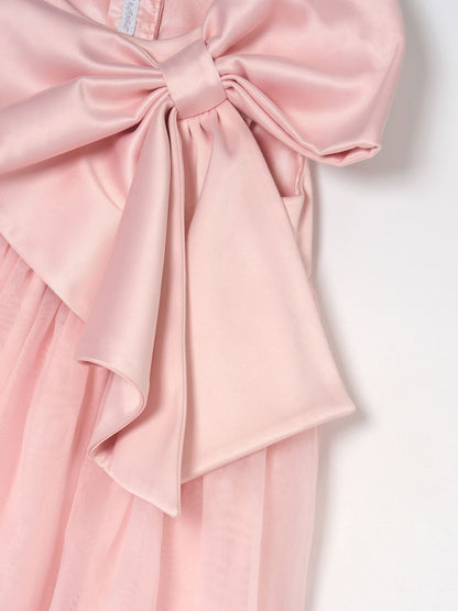 Angel & Rocket Pink Paris Blush Bow Dress image 7