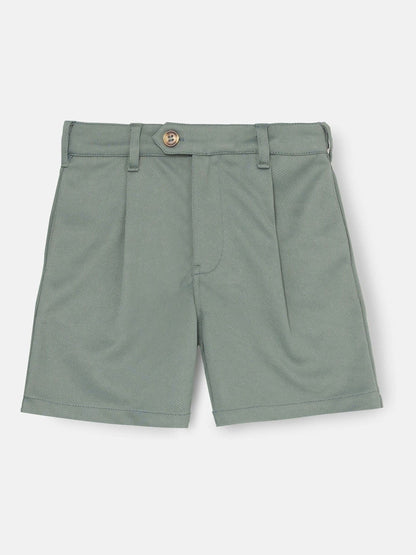 Dsiney Kidz - Angel & Rocket Green Benjamin Pleat Front Smart Shorts image 4