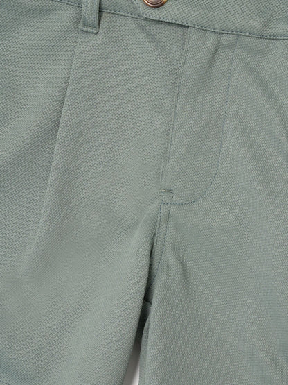 Dsiney Kidz - Angel & Rocket Green Benjamin Pleat Front Smart Shorts image 6