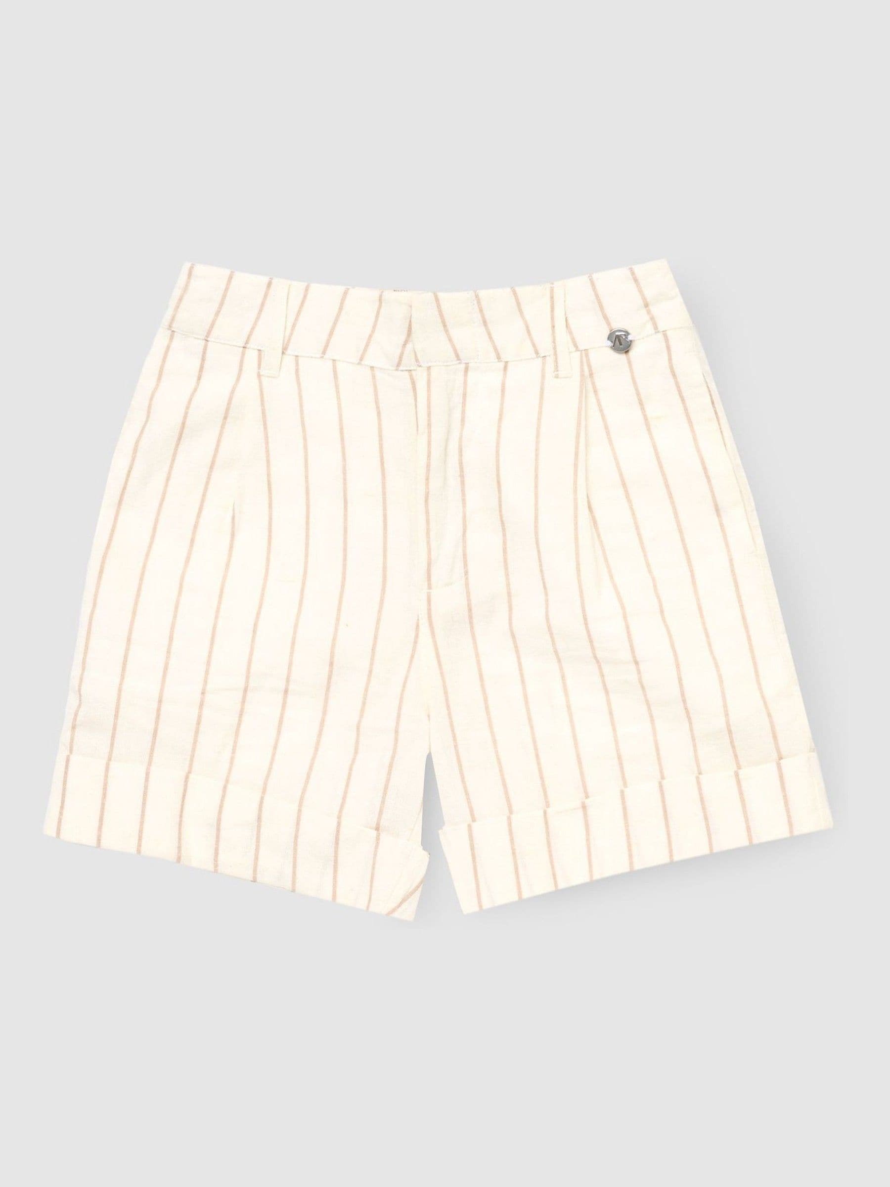 Dsiney Kidz - Angel & Rocket White Jake Turn Up Stripe Suit Shorts image 3