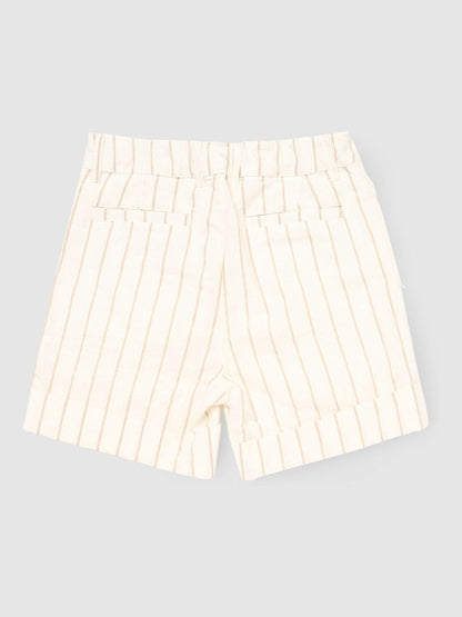 Dsiney Kidz - Angel & Rocket White Jake Turn Up Stripe Suit Shorts image 4