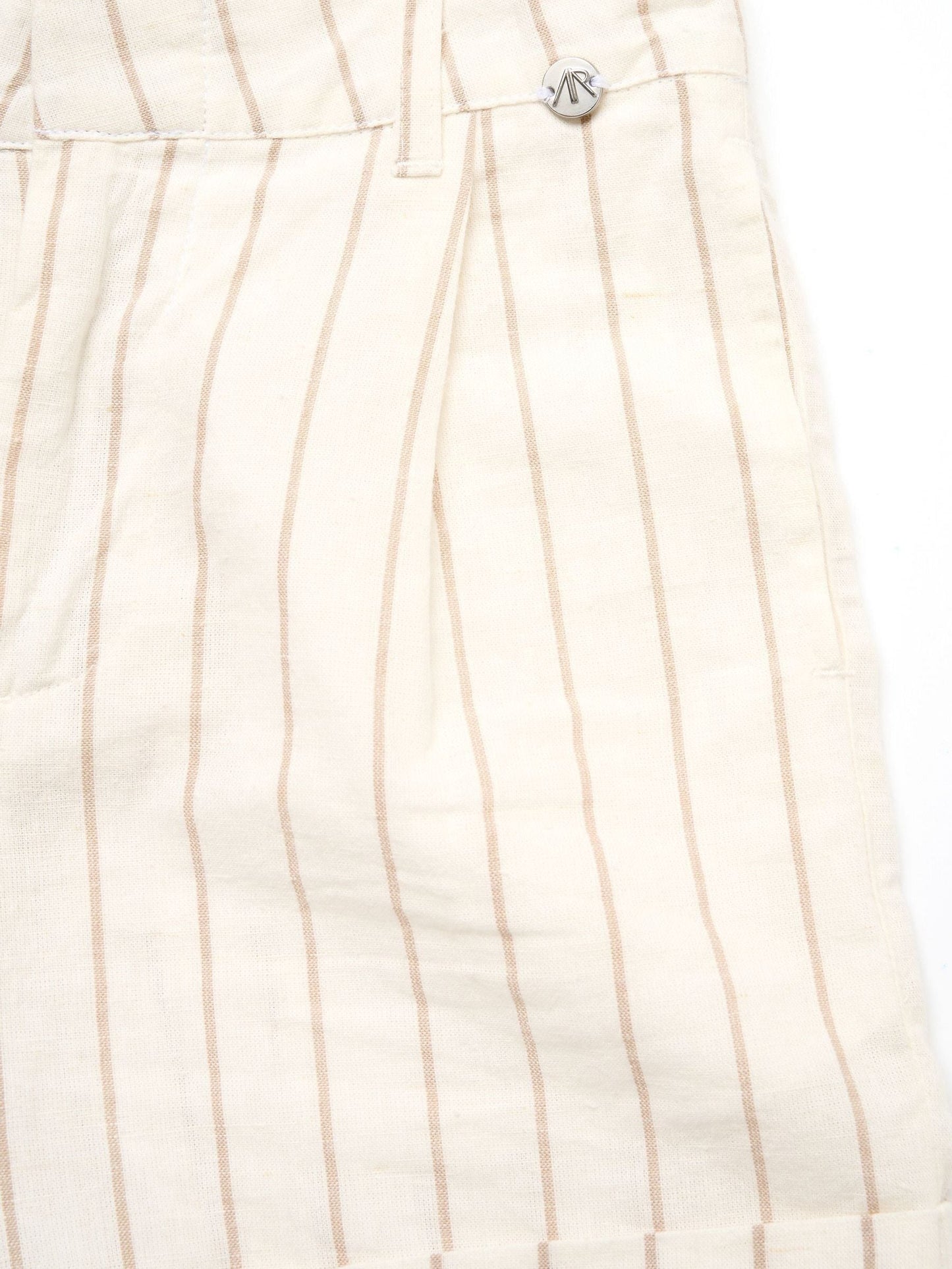 Dsiney Kidz - Angel & Rocket White Jake Turn Up Stripe Suit Shorts image 5